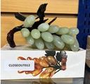 Jade Stone Decoration, Grape (6pc/ctn)