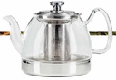 1500ml Hop-Top Borosilicate Glass Kettle with S.S. Filter (12 pcs/ctn)