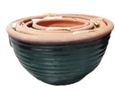 4 pc Ceramic Flower Pot Set, 38,31,25,19cm (4 set/ctn)