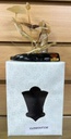 Home Deco, Wood & Resin Ornament, Shrimp & Lotus (6 pc/ctn)
