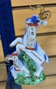 Ceramic Mother & Child Goat with Golden Horn (6 pc/ctn)