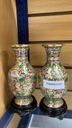Cloisonne Decorative Flower Vase with Base (2 pc/ctn)