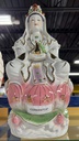 Ceramic Goddess/Buddha Figure (6 pc/ctn)