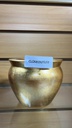 Golden Ceramic Vase/Flower Pot (6 pcs/ctn)