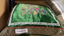 Pillow Green with Embroidered Design (6 pcs/ctn)