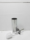 15" Stainless Steel Toilet Brush with Base (12 pcs/ctn)