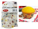 4.5"(11.5cm) "Happy Bday" 50pc Cupcake Liners(72 set/ctn)