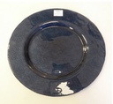 13" Ocean Blue Dinner Plate (12 pcs/ctn)