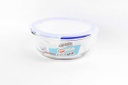 970ml Tempered Glass Round Food Container (12 pcs/ctn)