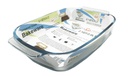2 Liter Rectangle Glass Bakeware w Handle (12 pcs/ctn)