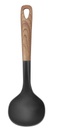 70375 13" Non-Stick Soup Ladle w. Wood Pattern Handle(144 pc/ctn)