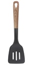 70373 13" Non-Stick Slotted Turner w. WoodPattern Handle(144pc/ctn)