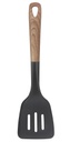 70373 13" Non-Stick Slotted Turner w. WoodPattern Handle(144pc/ctn)