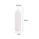 P70350 24 oz Plastic Sauce Bottle/Dispenser (36 pc/ctn)