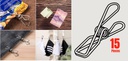 15 pc Stainless Steel Clips (12 set/ctn)