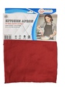 26 x 32" Kitchen Apron, 100% Cotton, Red(24 pc/ctn)