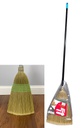 C21-10580 Outdoor Broom,4'  Iron Pole, PP Brush (12 pc/ctn)