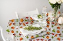 TC610614 6ga 54" Table Cloth,PVC Clear Fruit Printing (50 Yard/Roll)