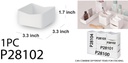 8.5 x 8.5 x 4.5cm Storage Box  (96 pc/ctn)