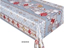 300gsm 54" PVC Metallic Embossed  Tablecloth (40 Yard/Roll)