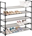 5-Tier Plastic Shoe Rack (8 pc/ctn)