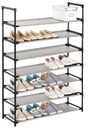 7-Tier Plastic Shoe Rack (8 pc/ctn)