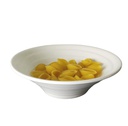 8" White Ceramic Ramen/Noodle Bowl (24 pc/ctn)