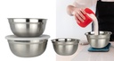 4 pc Stainless Steel Mixing Bowl Bowl Set (12 set /ctn)