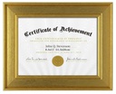 8.5x11" MDF Black Certificate Document Frame (12 pc/ctn)