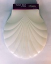 17" PP Toilet Seat with Moulded Shell Design (6 pcs/ctn)