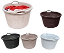 35 Liter Knit  Design Clothes Basket/Hamper(10 pc/ctn)