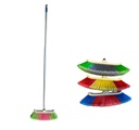 Italian Colorful Broom w. Metal Handle (20 pc/ctn)