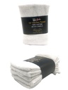 100% Cotton 12"x12" Towel, White, Set of 5 (72 sets/ctn)