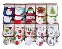 3 pc kitchen set, 7"x13" Oven Mitt w. 7"x8" Pot Holder,15"x25" Cloth(96 pc/ctn)
