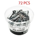 72 pc Stainless Steel Nail Clipper Set (12 sets/ctn)