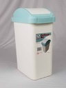 12 Liter Plastic Swing-Top Narrow Trash Bin (16 pcs/ctn) (copy)