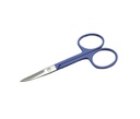 Stainless Steel Curved Eyebrow Scissors (576 pcs/ctn)