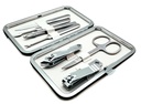 7 pc Stainless Steel Manicure Set with Case (120 sets/ctn)