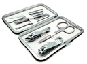 Stainless Steel Manicure Set w/ Case 7pc (120 sets/ctn)