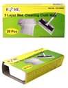 20 pc Wet Cleaning Cloth for Aluminum Mop (6 pcs/ctn)