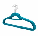 6 pc Blue Clothes Hanger with Steel Hook (24 sets/ctn)