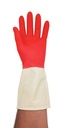 12" Medium BiColor Red/White Latex Gloves (240 pcs/ctn)