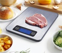 Digital Kitchen Scale w. Clock, 5000g (12 pc/ctn)