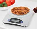 Digital Kitchen Scale, Tempered Glass, 5000g (12 pc/ctn)