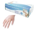 Vinyl Disposable Gloves, Powder Free, 100pc, Clear, Small (10 box/ctn)