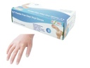 100 pc 9.5" Small Powderless Clear Vinyl Gloves (10 box/ctn)