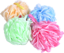 High Quality Shower Loofah with Hanger Hoop (96 pcs/ctn)