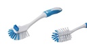 Kitchen Double Sided Dish Brush with Long Handle (48 pcs/ctn