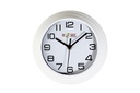 8" White Round Plastic Wall Clock (6 pcs/ctn)