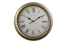 12.5" Gold Plastic Wall Clock (6 pcs/ctn)